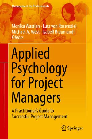 Cover of the book Applied Psychology for Project Managers by Jochen Kämpf