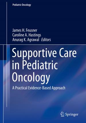 Cover of the book Supportive Care in Pediatric Oncology by Ilya Gertsbakh, Yoseph Shpungin
