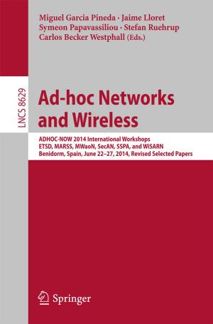 Cover of the book Ad-hoc Networks and Wireless by William F.Jr. Brown