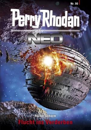 Book cover of Perry Rhodan Neo 90: Flucht ins Verderben