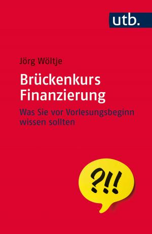 Cover of the book Brückenkurs Finanzierung by Klaus Fröhlich-Gildhoff, Maike Rönnau-Böse