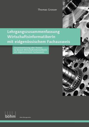 Cover of the book Zusammenfassung Wirtschaftsinformatik by Thomas Grosser