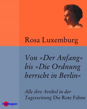 Cover of the book Von 'Der Anfang' bis 'Die Ordnung herrscht in Berlin' by George Herbert Mead