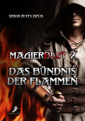Book cover of Magierblut 2: Das Bündnis der Flammen