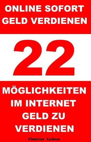 Book cover of Online sofort Geld verdienen - 22 Möglichkeiten im Internet Geld zu verdienen