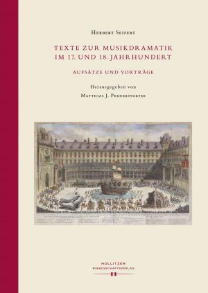 Cover of Texte zur Musikdramatik im 17. und 18. Jahrhundert