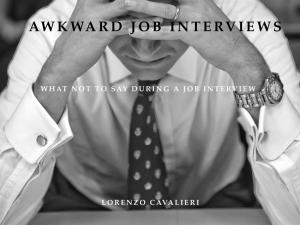 Book cover of Awkward Job Interviews
