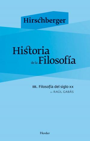 Cover of the book Historia de la filosofía III by Heinz Bude
