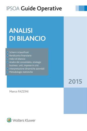 Cover of the book Analisi di bilancio by Alessandro Agnetis, Alessandro Bacci, Elena Giovannoni, Angelo Riccaboni