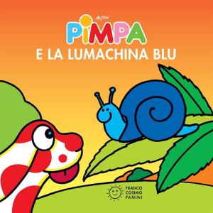 Book cover of Pimpa e la lumachina blu