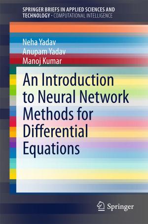 Book cover of An Introduction to Neural Network Methods for Differential Equations