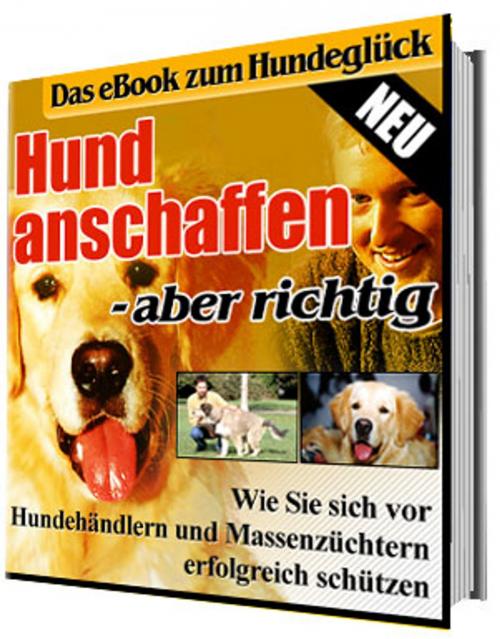 Cover of the book Hund anschaffen – aber richtig by Sven Meissner, Ingbert Hahn