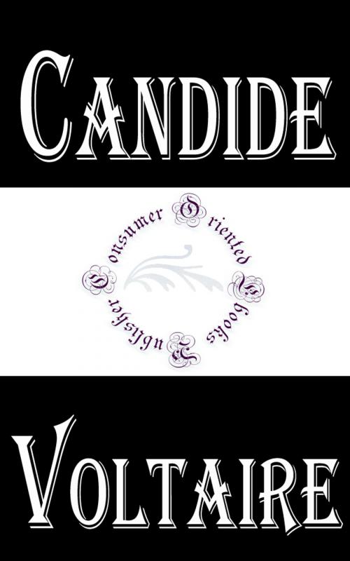 Cover of the book Candide by Voltaire, Consumer Oriented Ebooks Publisher
