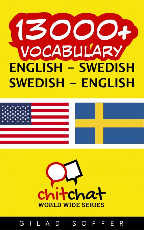 Cover of the book 13000+ Vocabulary English - Swedish by Gilad Soffer, Gilad Soffer