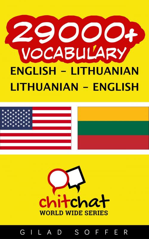 Cover of the book 29000+ Vocabulary English - Lithuanian by Gilad Soffer, Gilad Soffer