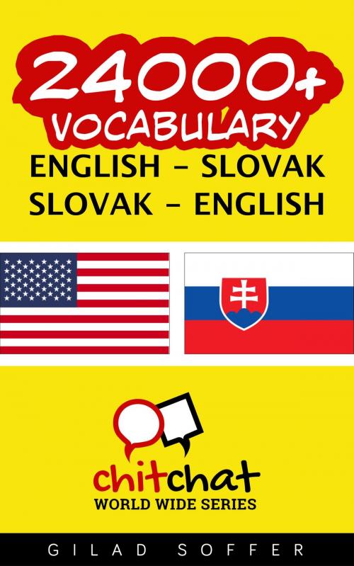 Cover of the book 24000+ Vocabulary English - Slovak by Gilad Soffer, Gilad Soffer