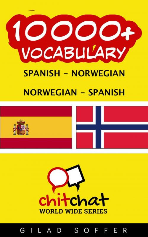 Cover of the book 10000+ Vocabulary Spanish - Norwegian by Gilad Soffer, Gilad Soffer