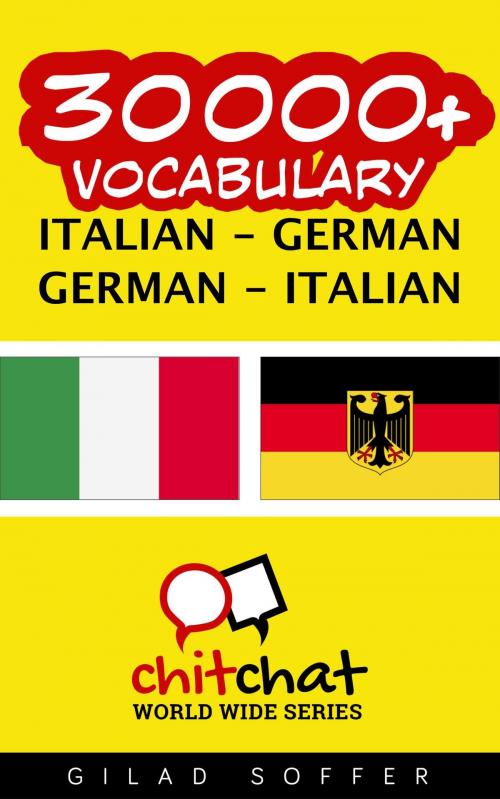 Cover of the book 30000+ Vocabulary Italian - German by Gilad Soffer, Gilad Soffer