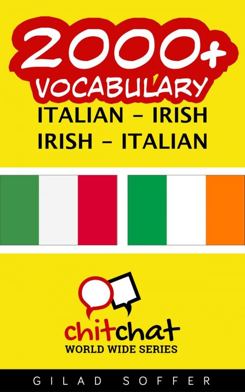 Cover of the book 2000+ Vocabulary Italian - Irish by Gilad Soffer, Gilad Soffer