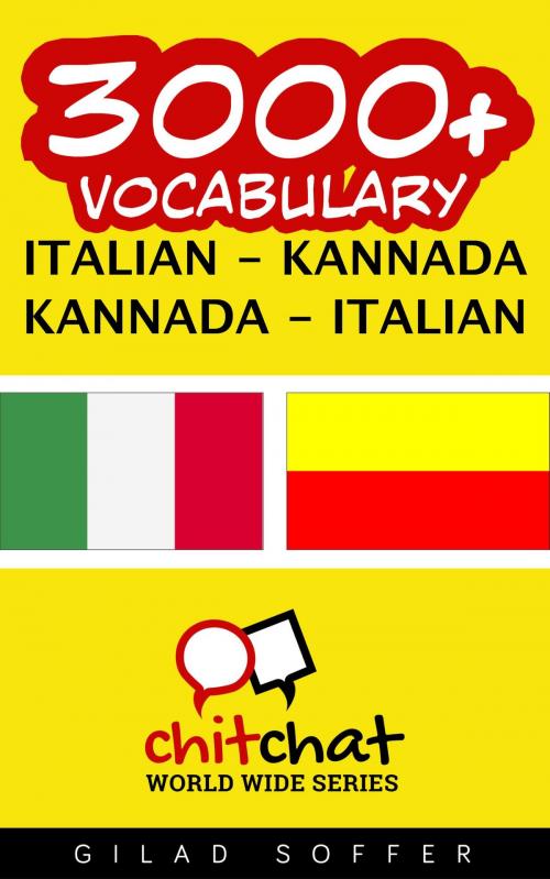 Cover of the book 3000+ Vocabulary Italian - Kannada by Gilad Soffer, Gilad Soffer