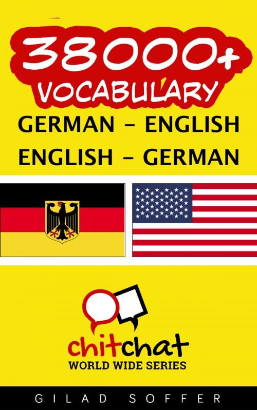 Cover of the book 38000+ Vocabulary German - English by Gilad Soffer, Gilad Soffer
