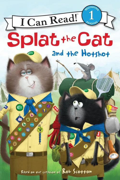 Cover of the book Splat the Cat and the Hotshot by Rob Scotton, HarperCollins