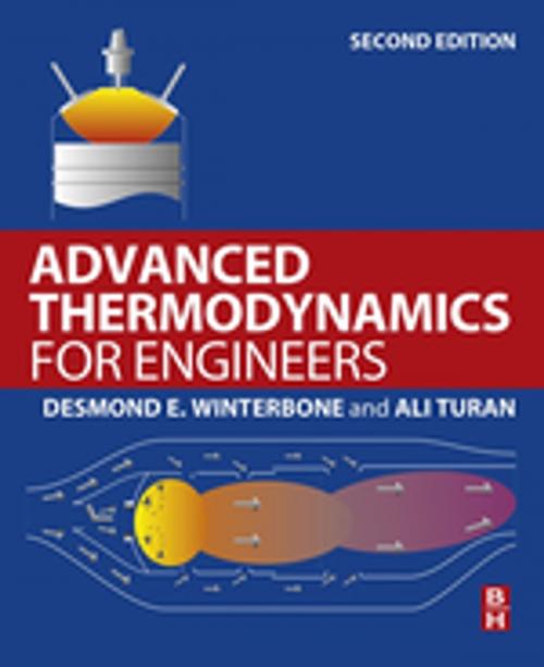 Cover of the book Advanced Thermodynamics for Engineers by Ali Turan, D. Winterbone, FEng, BSc, PhD, DSc, FIMechE, MSAE, Elsevier Science
