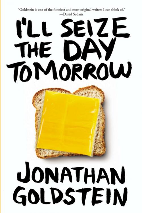 Cover of the book I'll Seize the Day Tomorrow by Jonathan Goldstein, Penguin Canada