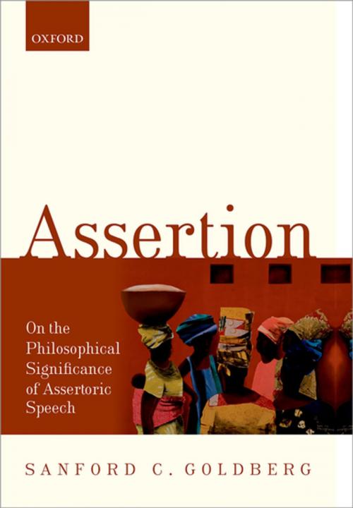 Cover of the book Assertion by Sanford C. Goldberg, OUP Oxford