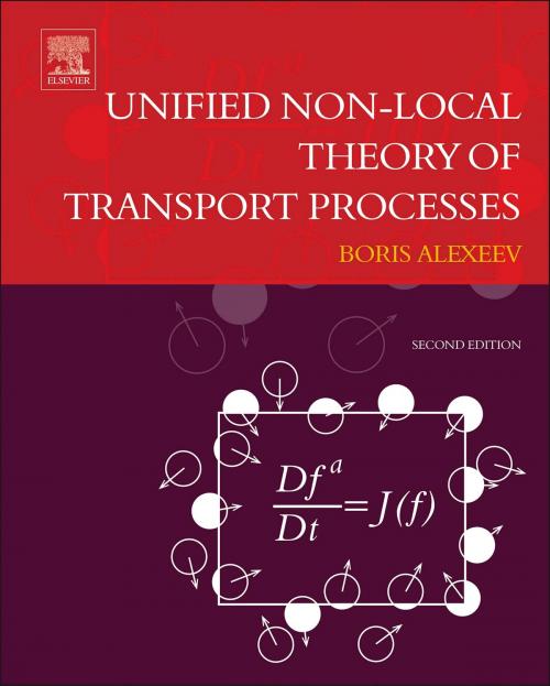 Cover of the book Unified Non-Local Theory of Transport Processes by Boris V. Alexeev, Elsevier Science