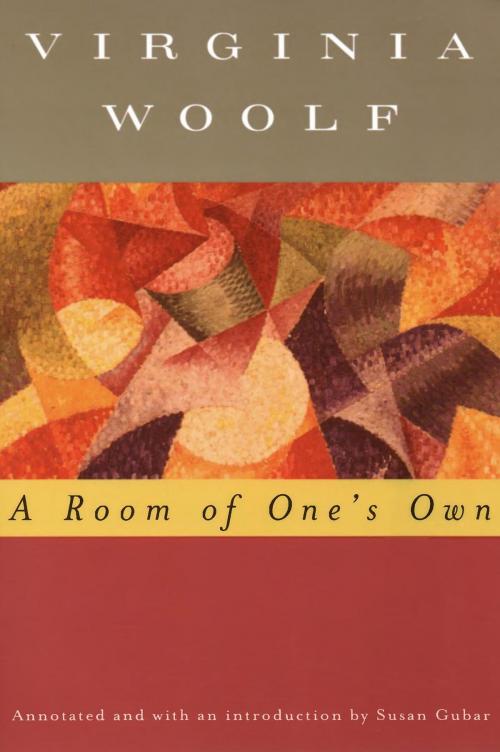 Cover of the book A Room of One's Own (Annotated) by Virginia Woolf, HMH Books