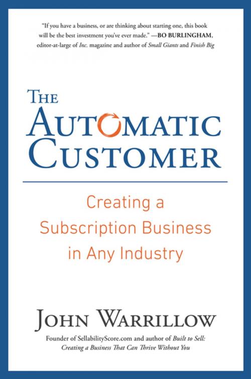 Cover of the book The Automatic Customer by John Warrillow, Penguin Publishing Group