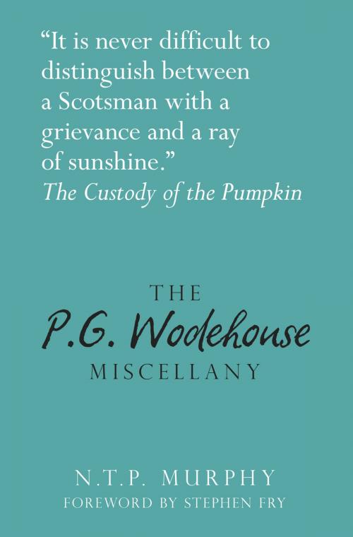 Cover of the book P.G. Wodehouse Miscellany by N.T.P. Murphy, The History Press