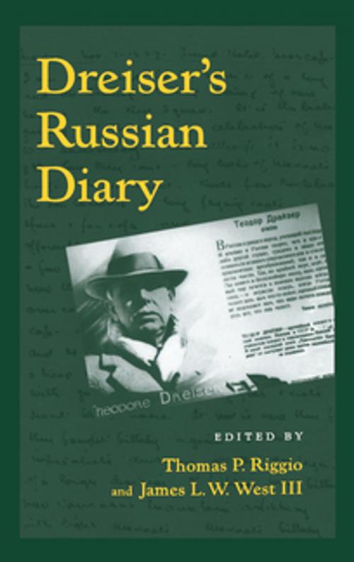 Cover of the book Dreiser's Russian Diary by Theodore Dreiser, University of Pennsylvania Press, Inc.
