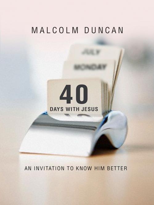 Cover of the book 40 Days with Jesus by Malcolm Duncan, Lion Hudson