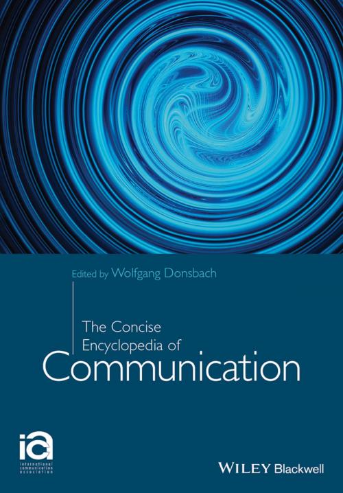 Cover of the book The Concise Encyclopedia of Communication by Wolfgang Donsbach, Wiley