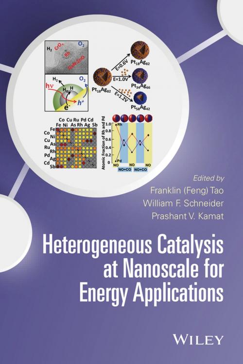 Cover of the book Heterogeneous Catalysis at Nanoscale for Energy Applications by Franklin (Feng) Tao, William F. Schneider, Prashant V. Kamat, Wiley