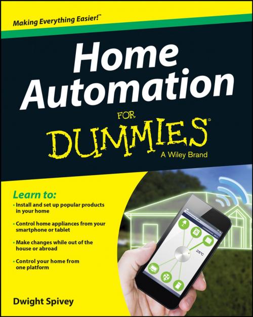 Cover of the book Home Automation For Dummies by Dwight Spivey, Wiley