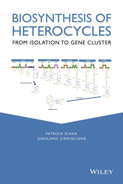 Cover of the book Biosynthesis of Heterocycles by Patrizia Diana, Girolamo Cirrincione, Wiley