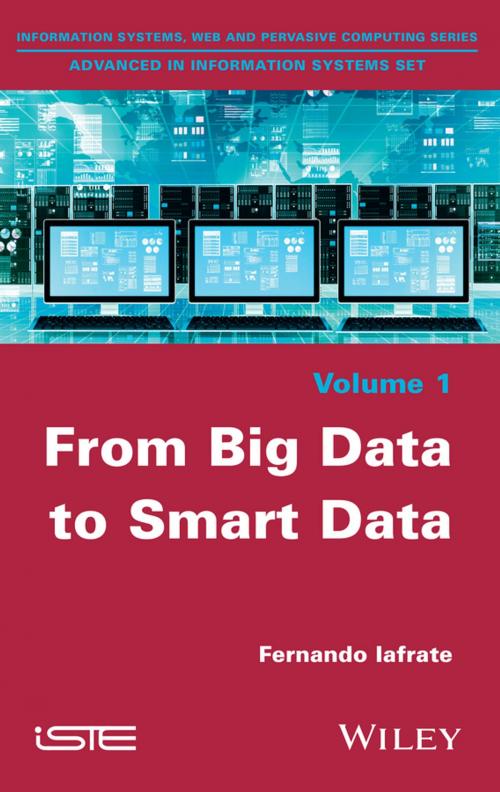 Cover of the book From Big Data to Smart Data by Fernando Iafrate, Wiley