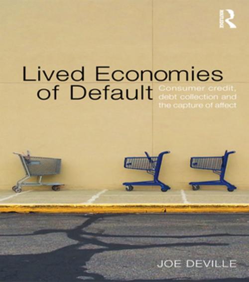 Cover of the book Lived Economies of Default by Joe Deville, Taylor and Francis