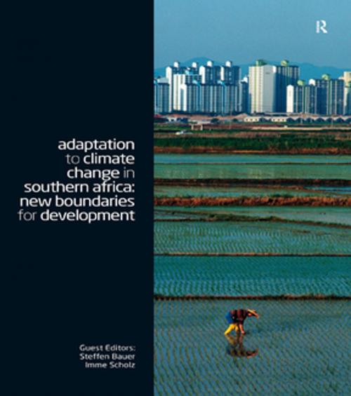 Cover of the book Adaptation to Climate Change in Southern Africa by , Taylor and Francis