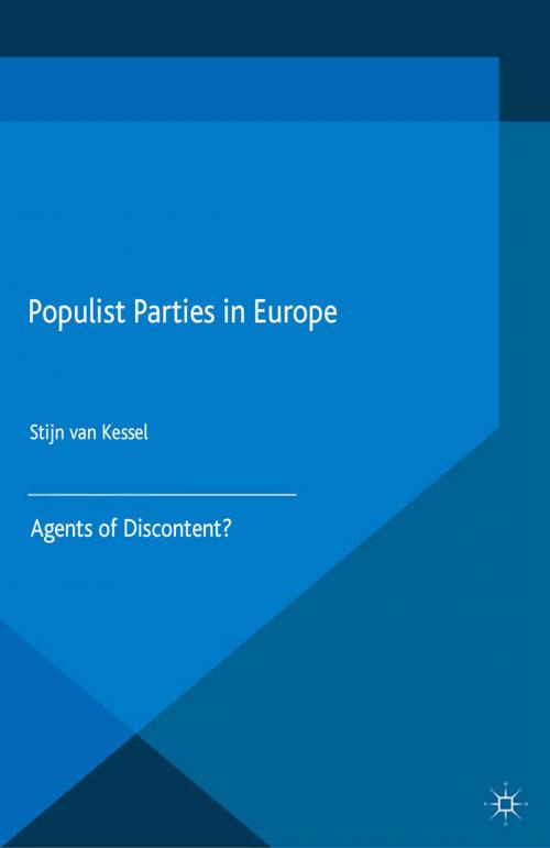 Cover of the book Populist Parties in Europe by Stijn van Kessel, Palgrave Macmillan UK