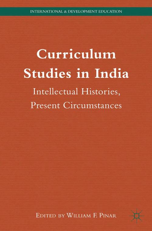 Cover of the book Curriculum Studies in India by , Palgrave Macmillan US