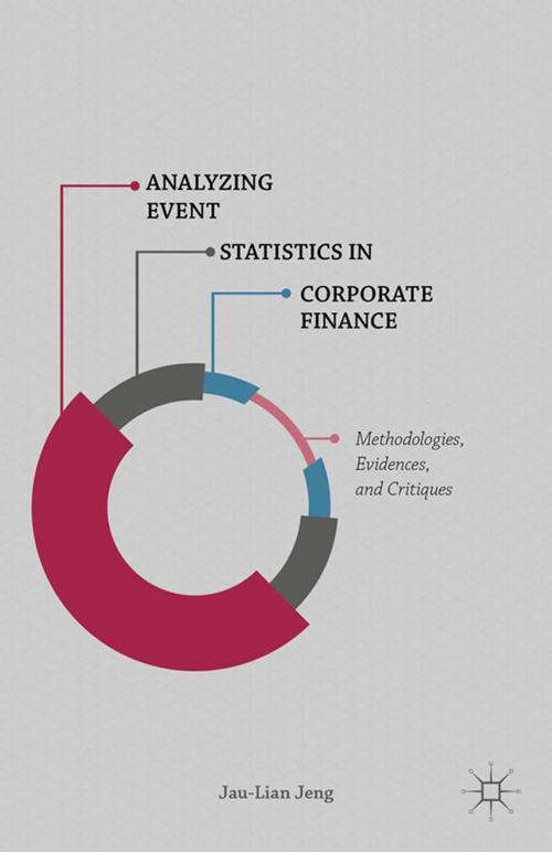 Cover of the book Analyzing Event Statistics in Corporate Finance by Jau-Lian Jeng, Palgrave Macmillan US