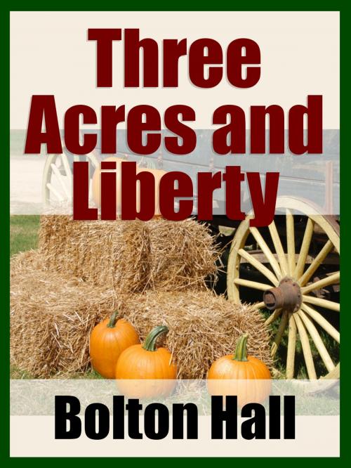 Cover of the book Three Acres and Liberty by Midwest Journal Press, Bolton Hall, Dr. Robert C. Worstell, Midwest Journal Press