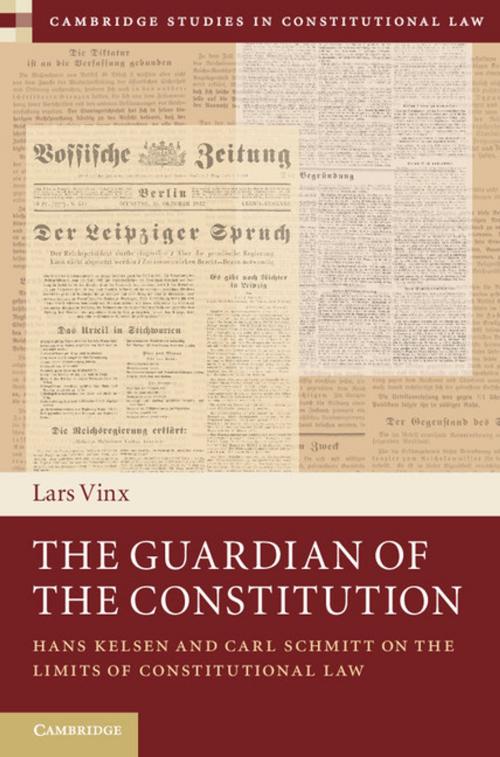 Cover of the book The Guardian of the Constitution by Lars Vinx, Cambridge University Press
