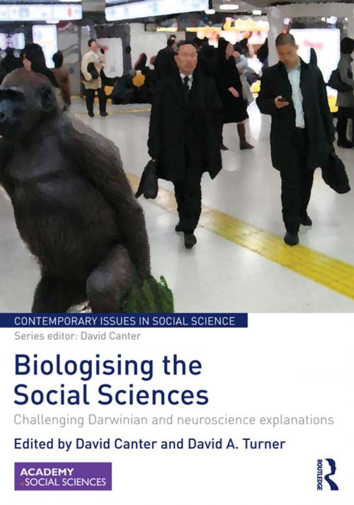 Cover of the book Biologising the Social Sciences by , Taylor and Francis