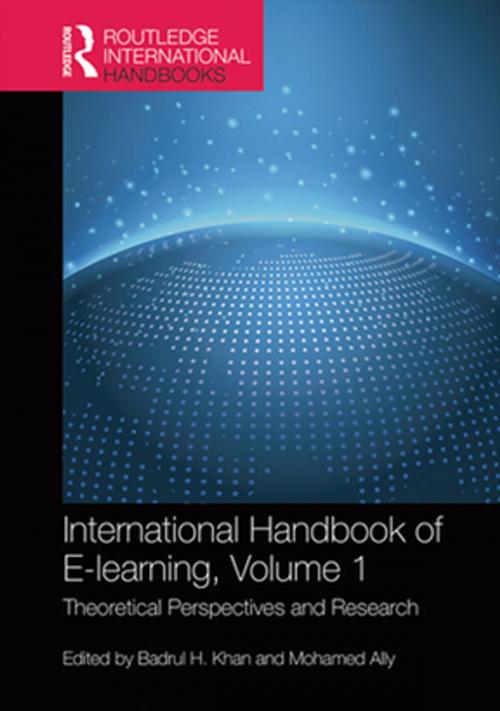 Cover of the book International Handbook of E-Learning Volume 1 by , Taylor and Francis