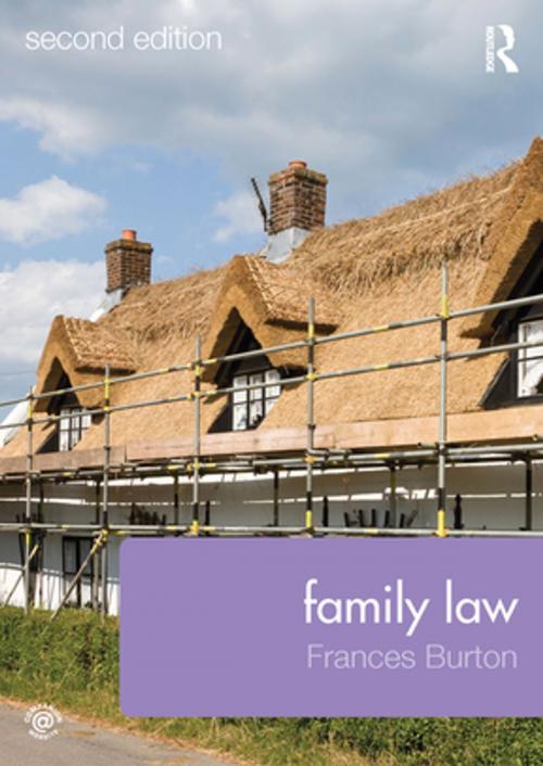 Cover of the book Family Law by Frances Burton, Taylor and Francis